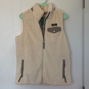 LL Bean Hi- Pile Fleece Vest NWT